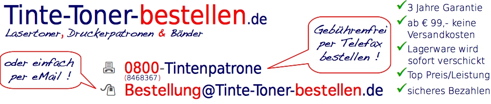 Tinte und Toner bestellen www.tinte-toner-bestellen.de